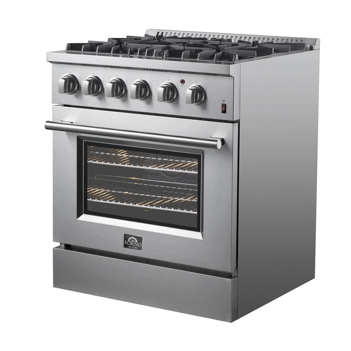 FORNO Marco 30" Dual Fuel Range FFSGS6197-30