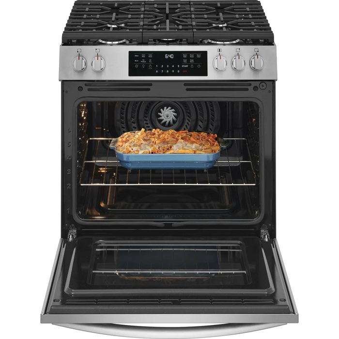 Frigidaire 30" Freestanding Gas Range GCFG3059BF