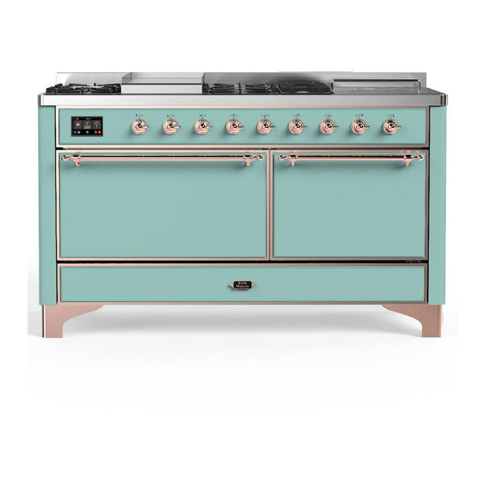 ILVE Majestic III 60" Dual Fuel Range UM60FSQNR3MM