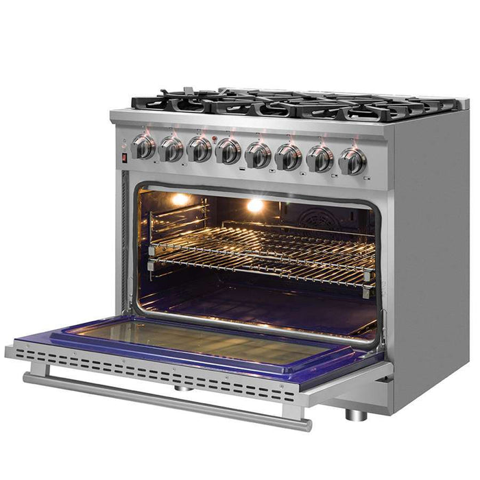 FORNO Massimo 36″ Dual Fuel Range FFSGS6125-36