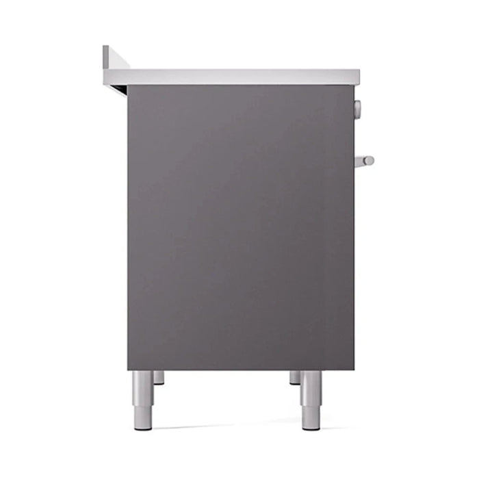 ILVE 40"Professional Plus Induction Range, Matte Graphite UPDI406QMPMG