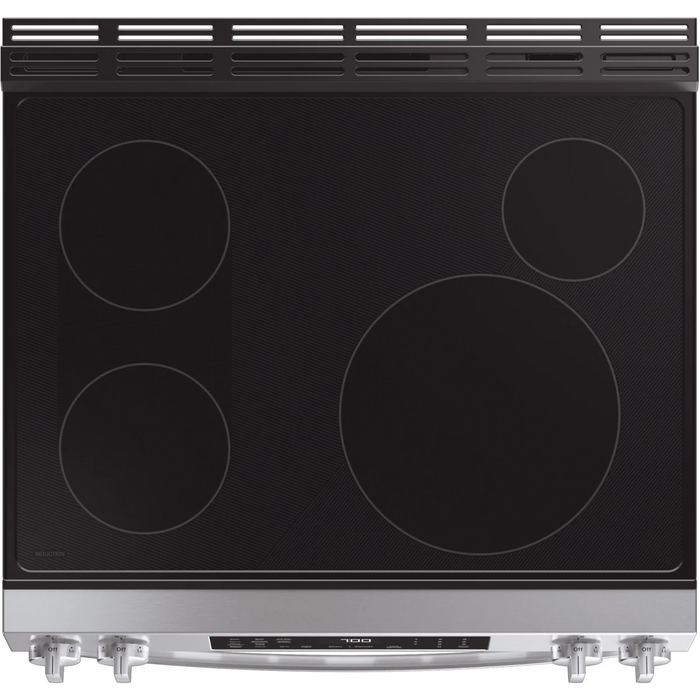 GE 30" Smart Slide-In Induction Range, PHS700AYFS