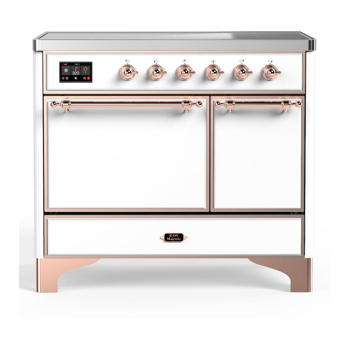 ILVE 40"Majestic III Induction Range, UMDIB40QNR3 — UMDIB40QNR3AWB