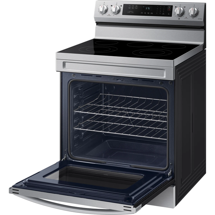 SAMSUNG 30" Freestanding Electric Smart Range, NE63A6311SS