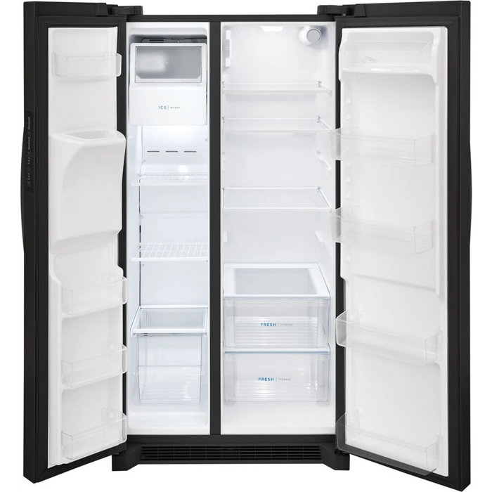 Frigidaire 36" Freestanding Side by Side Refrigerator FRSS2623AB