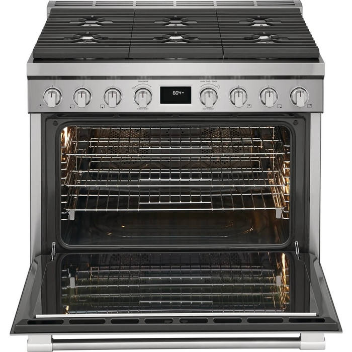 Frigidaire 36" Freestanding Dual Fuel Range PCFD3670AF