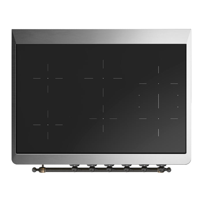 ILVE 36"Majestic III Induction Range, UMIB36NR3 — UMIB36NR3AWB