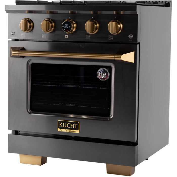 Kucht 30" Freestanding Dual Fuel Range KXD30