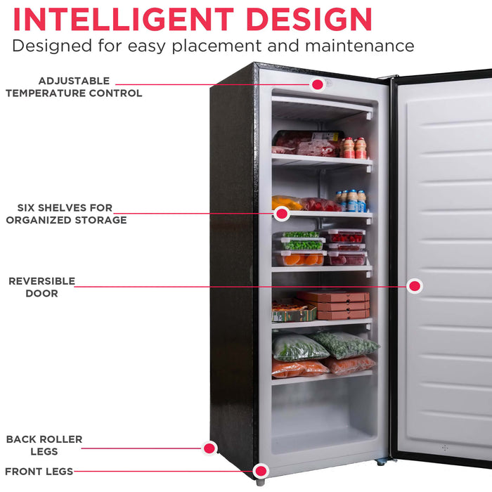 Frigidaire 24"Garage Ready Upright Freezer, EFRF698
