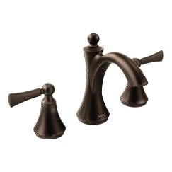 Moen Wynford 8" Widespread Two Handle High-Arc Bathroom Faucet T4520