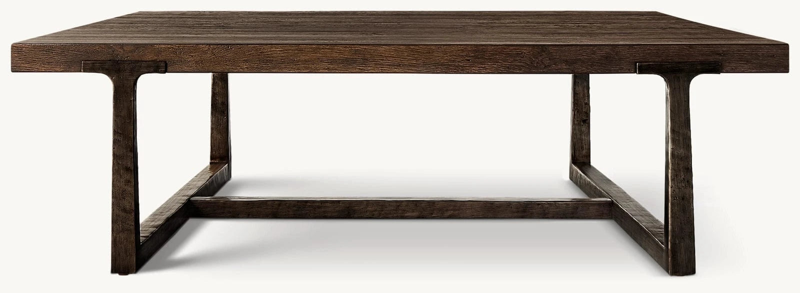 T-Brace Rectangular Coffee Table