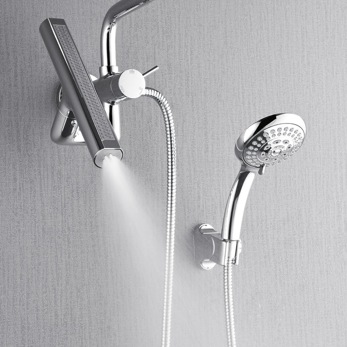 Forno Acqua AcquaFALL Mini Shower Head, Overhead Rainfall Shower SMW2CP-C8