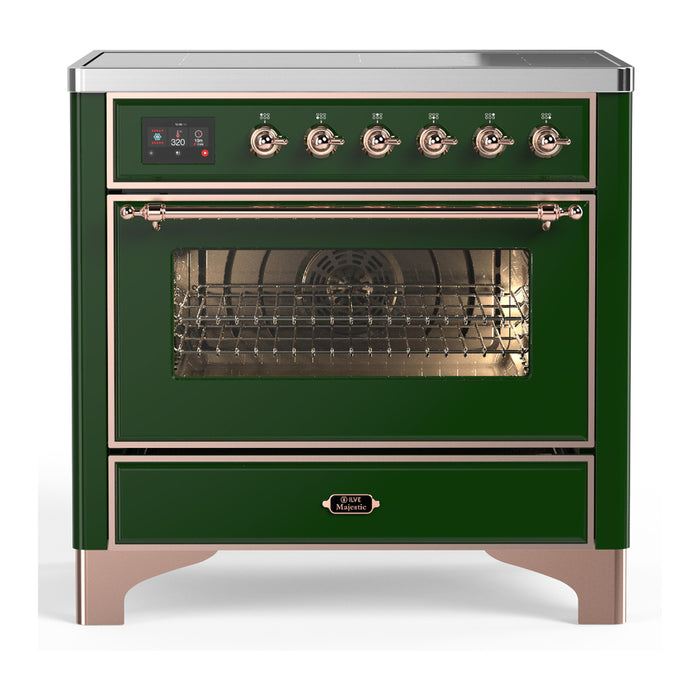 ILVE 36"Majestic III Induction Range, UMIB36NR3 — UMIB36NR3AWB