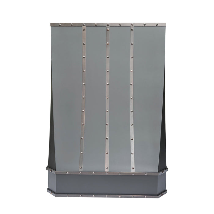 Stainless Steel Custom Kitchen Hoods with Clipped Corners