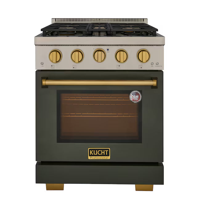 KUCHT 30" Natural Gas Range, KFX3000X-7AAG