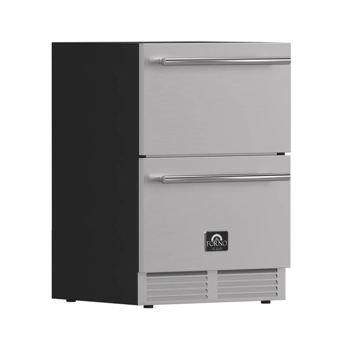 FORNO Cosenza 24" Built-In Indoor/Outdoor Drawer Freezer FDRBI1838-24S