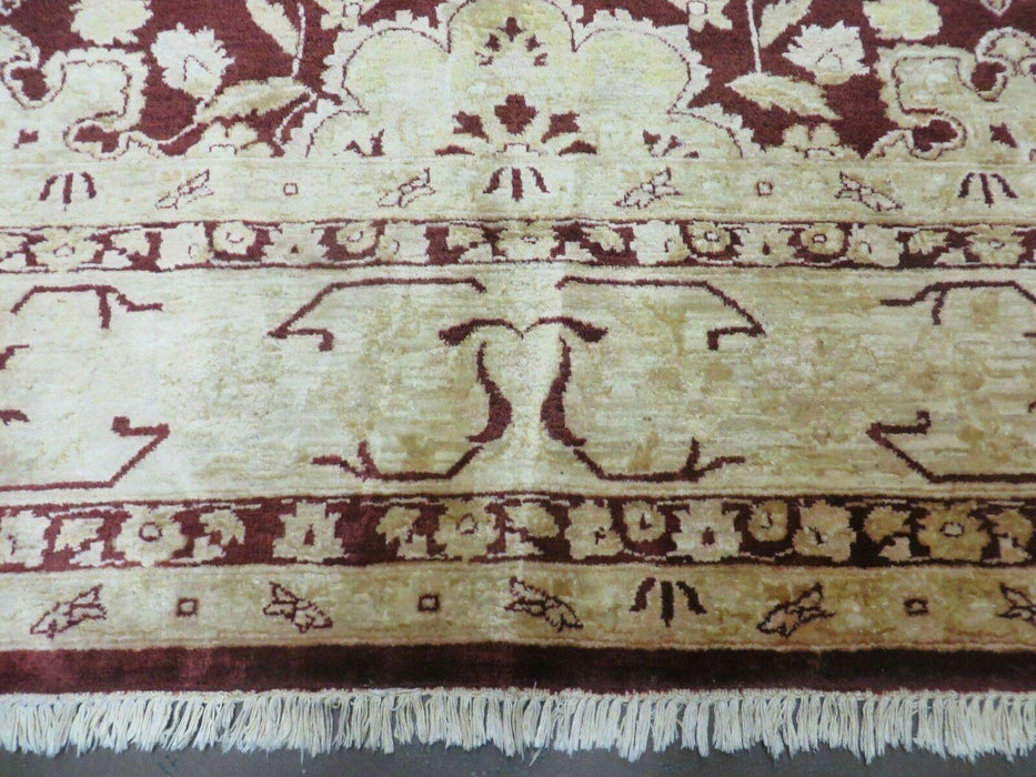 10' X 15' Hand Made Pakistan Wool on Cotton Rug Peshawar # 200A