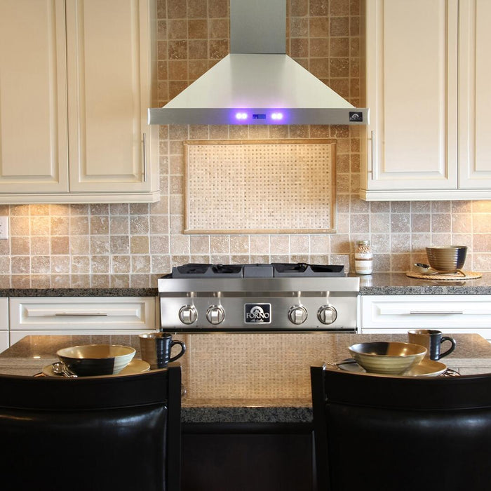 Forno 30-Inch Siena Wall Mount Range Hood FRHWM5084-30 Forno