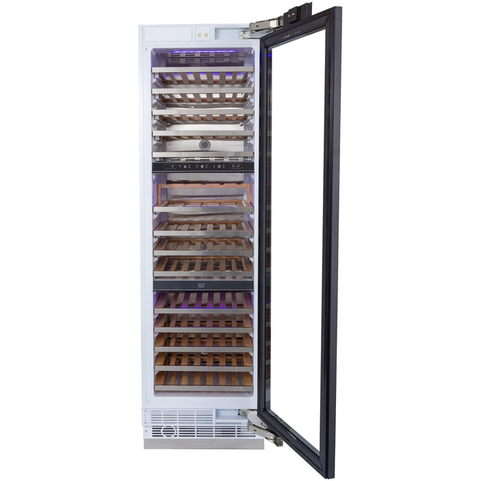 Kucht 24" Built-In Panel Ready Three-Zone Wine Cooler K240W