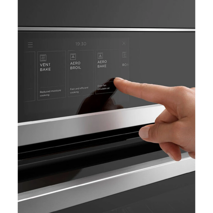 Fisher & Paykel 30" Double Convection Smart Electric Wall Oven, OB30DDPTDX1