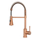 One-Handle Pre-Rinse Spring Copper Kitchen Faucet