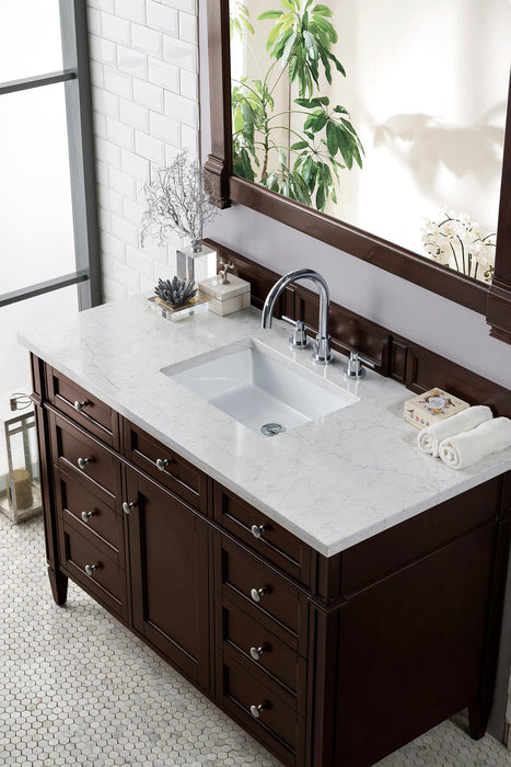 James Martin Brittany 48" Single Bathroom Vanity, Burnished Mahogany