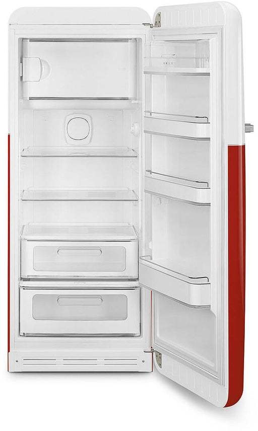 SMEG  50s Retro Style Series 24 Inch Freestanding Counter Depth Top Freezer Refrigerator, FAB28URDCC3 SMEG