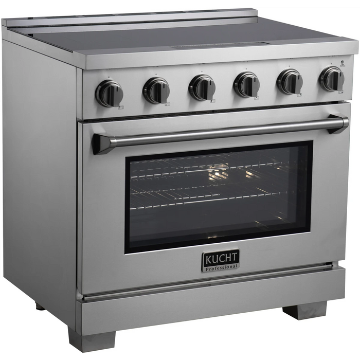 Kucht 36" Freestanding Induction Range KIN36-SS