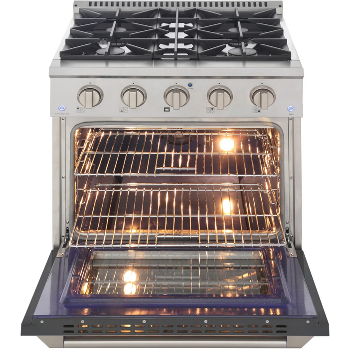 KUCHT 30" Freestanding Gas Range, KNG301-CY