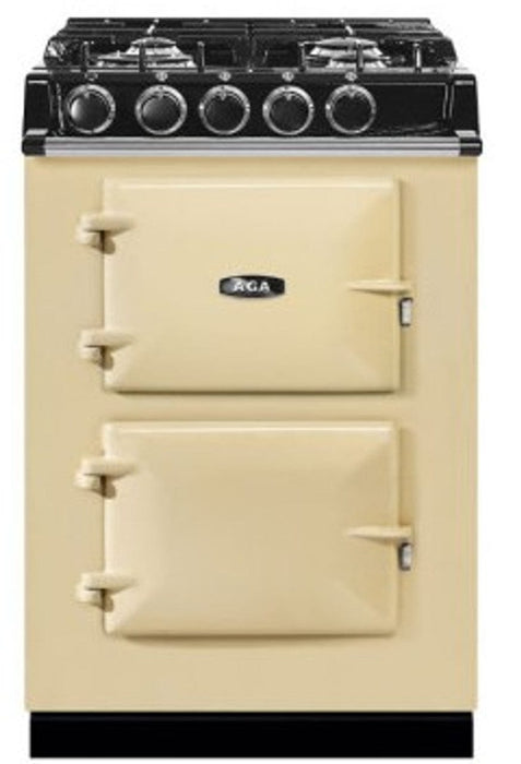 AGA Classic 24" City Dual Fuel Range - Cream ATC2DFCRM