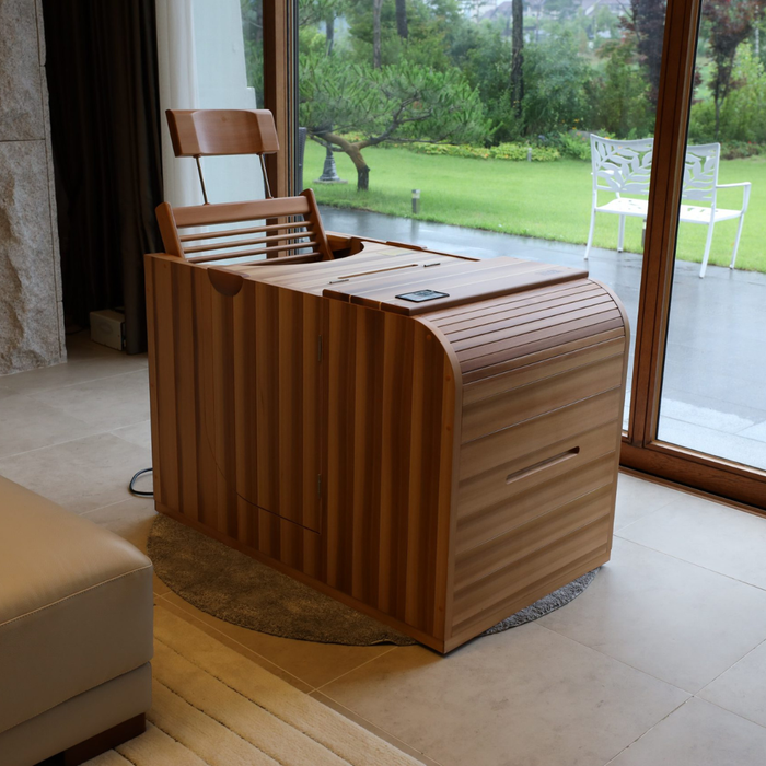 SAUNA EVOLUTION®  Half Body Sauna With Full infrared Benefits Far Infrared 22