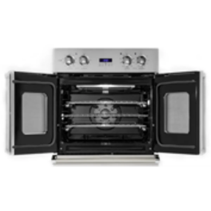 Viking® Professional 7 Series 30" Stainless Steel Electric Built In Double French Door Oven VDOF7301SS