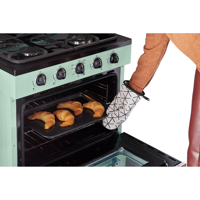 UNIQUE 30" Classic Retro Offgrid Range, Large Power burner, UGP-30CR OF2 LG
