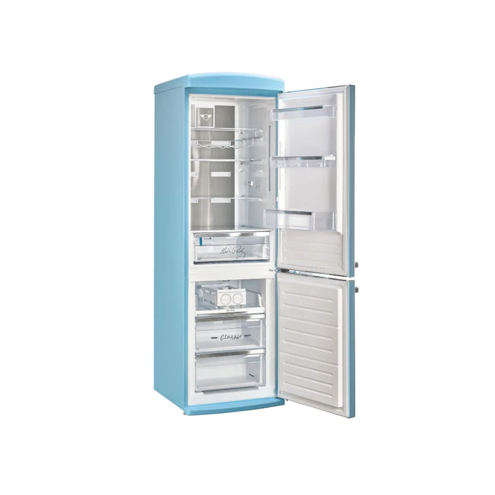 UNIQUE 24" Elvis Classic Retro Bottom Mount Refrigerator, UGP-340L E AC