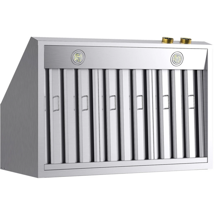 Kucht 36" Wall Mount Range Hood KRH360-GL-C