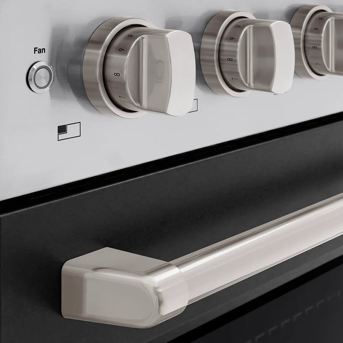 ZLINE Paramount Induction Range, Cooktop, Electric Convection Oven, Satin Stainless Steel SINRS-BLM