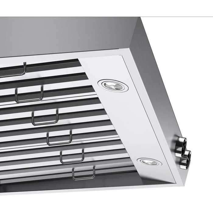 Kucht 36" Wall Mount Range Hood KRH360-SS-C