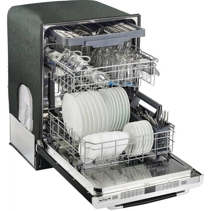 UNIQUE 24" Fully Integrated Built-In Retro Dishwasher, UGP-24CR DW B