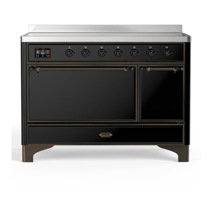 ILVE 48"Majestic III Induction Range, UMIB48QNR3 — UMIB48QNR3AWB