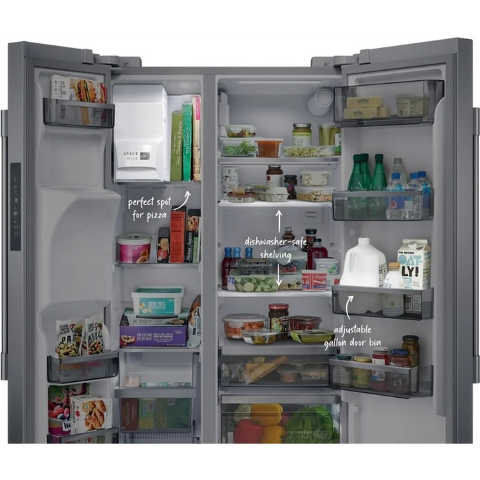 Frigidaire 36" Counter Depth Side by Side Refrigerator PRSC2222AF