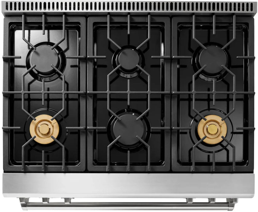 THOR 36" Freestanding Professional Gas Range, TRG3601