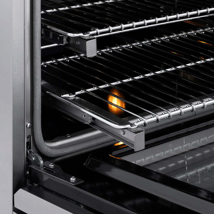 ZLINE 36" Paramount Induction Range, Cooktop, Electric Convection Oven SINRZ-36-CB