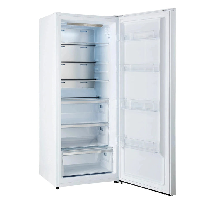FORNO Maderno 32" Right Swing Convertible Refrigerator  FFFFD1722-32RMG-WHT