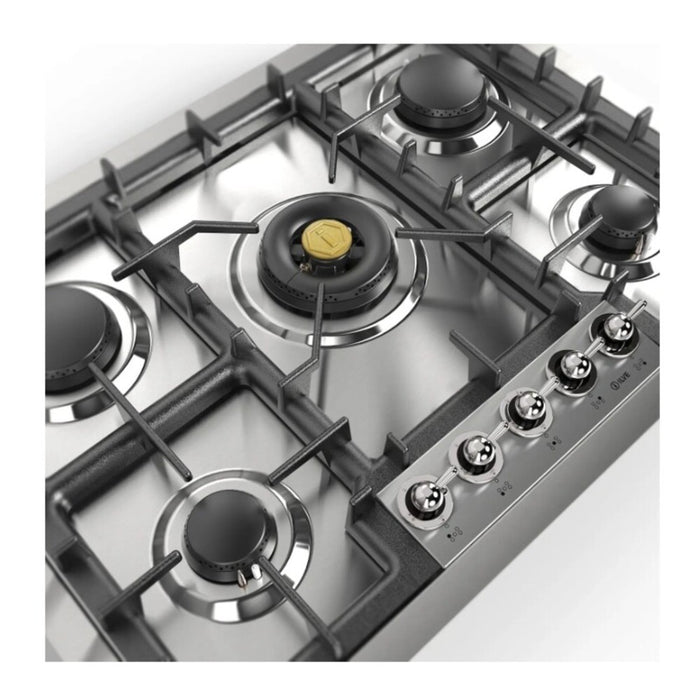 ILVE Nostalgie II 30" Built-In Gas Cooktop UHCPT75NSSC