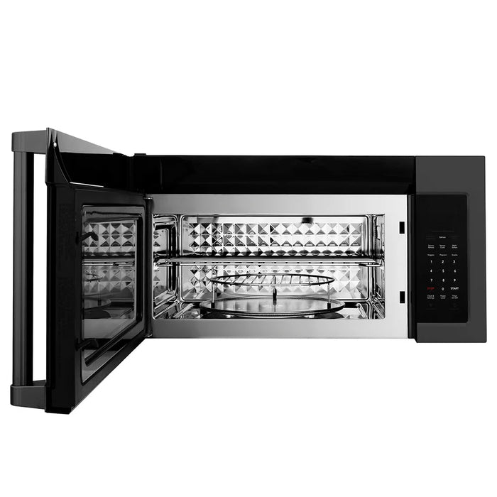 ZLINE 30" Recirculating Over the Range Convection Microwave Oven MWO-OTRCFH-30-BS