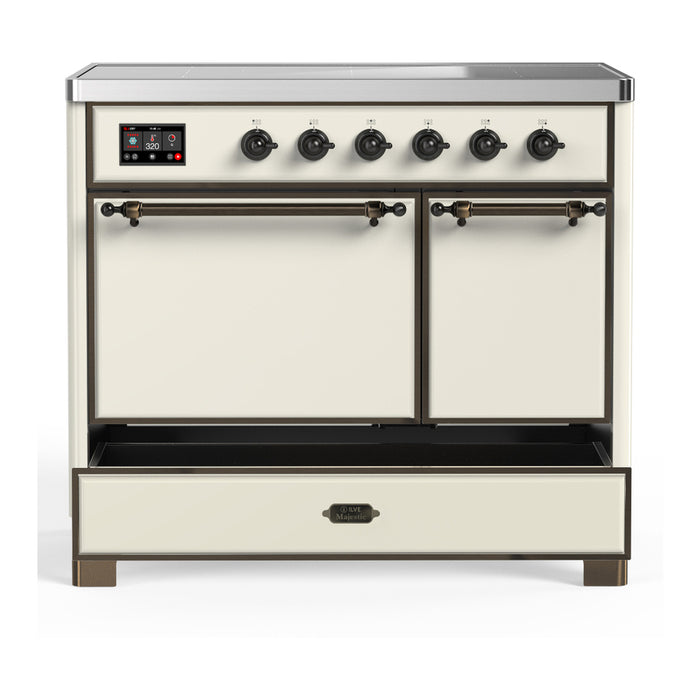 ILVE 40"Majestic III Induction Range, UMDIB40QNR3 — UMDIB40QNR3AWB