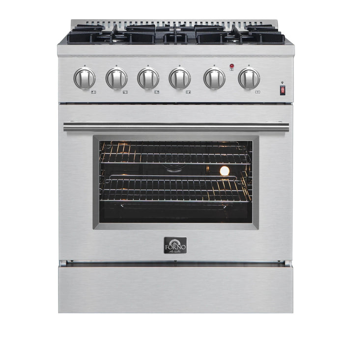 FORNO Marco 30" Dual Fuel Range FFSGS6197-30