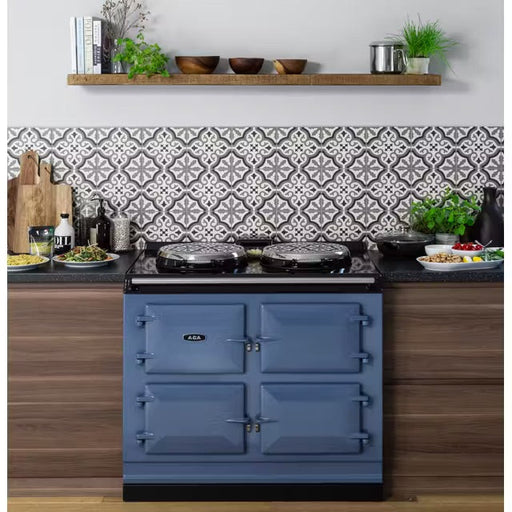 AGA 39" R7 100 Classic Cast Iron Collection Electric Range - Aubergine