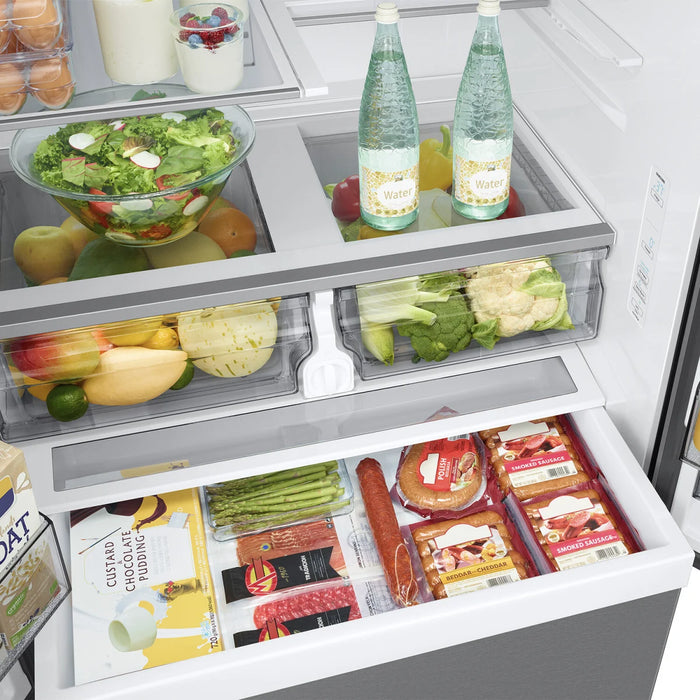 Samsung 36" Smart 3-Door French Door Refrigerator RF32CG5100SR