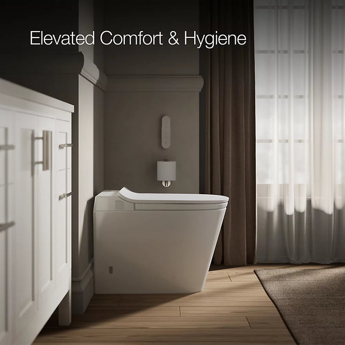 KOHLER Leap One-piece elongated smart toilet, dual-flush K-28529